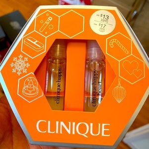 Two uplifting Clinique Happy fragrances in take-anywhere rollerballs.